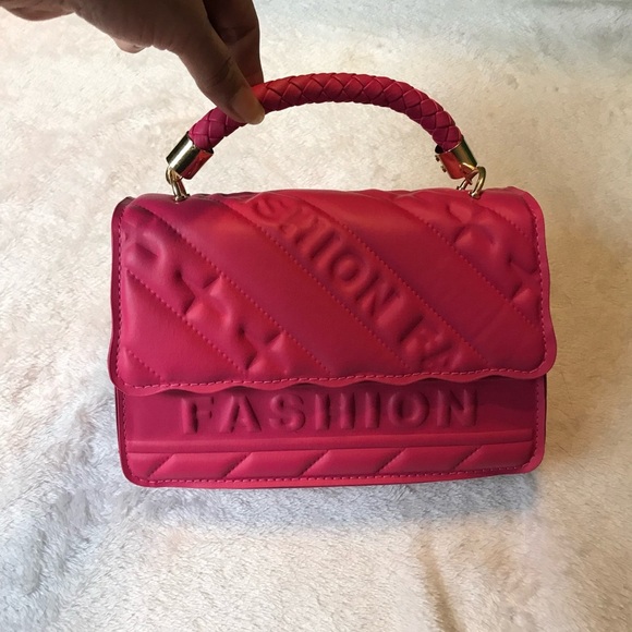 Fashion Women Lady Girls Pink Handbag Shoulder Satchel Crossbody Bag Purse New - Picture 9 of 13